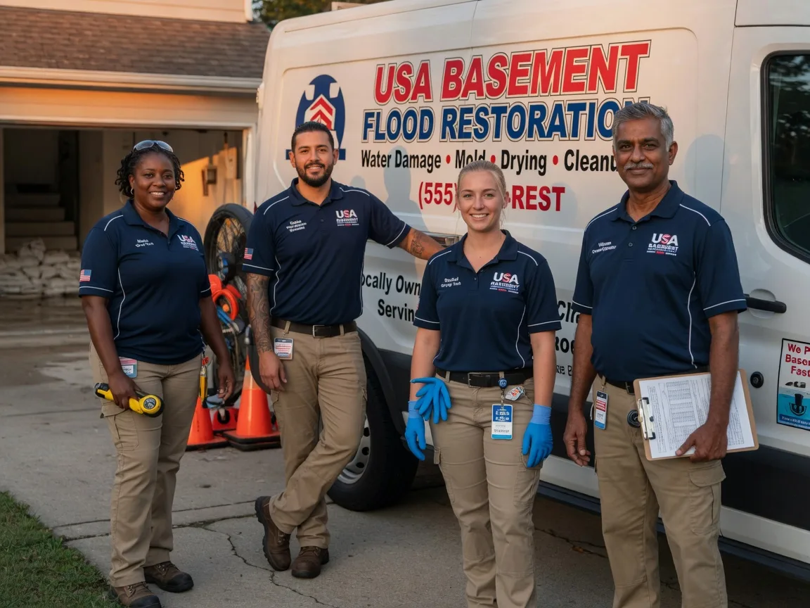 Basement Flood Cleanup company in Gardendale, TX