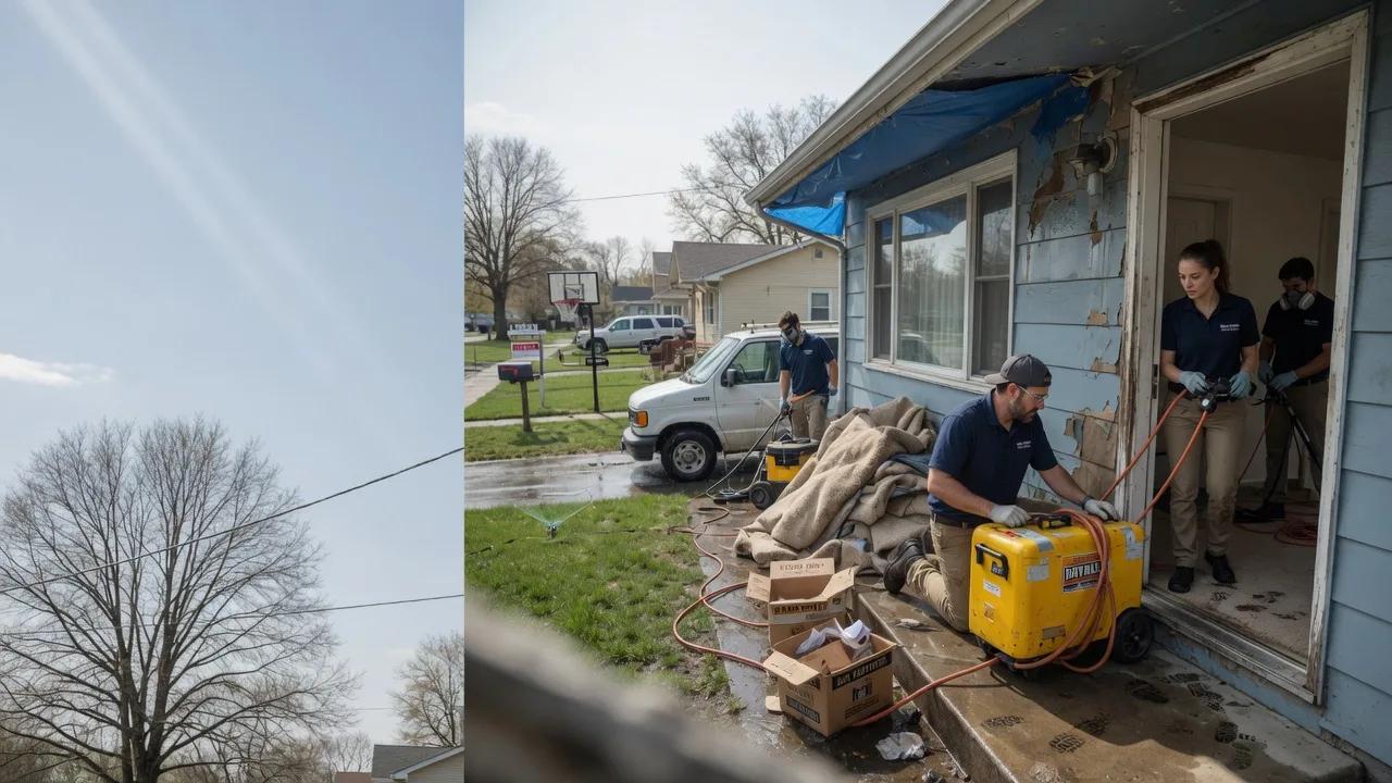 Basement Flood Cleanup in Gardendale, TX near me